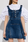 Alexander McQueen Denim slip dress