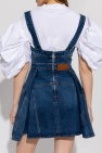 Alexander McQueen Denim slip dress