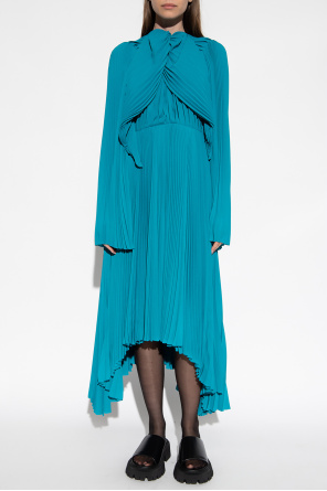 Balenciaga Pleated tweedkjol dress