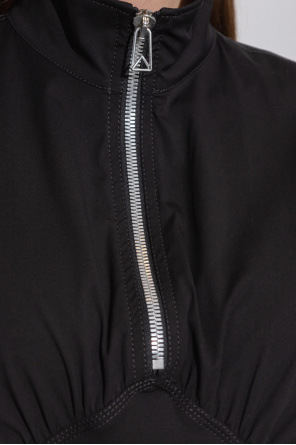 Bottega sneakers Veneta Dress with standing collar