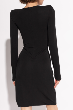 Emporio Armani Dress with V-neckline