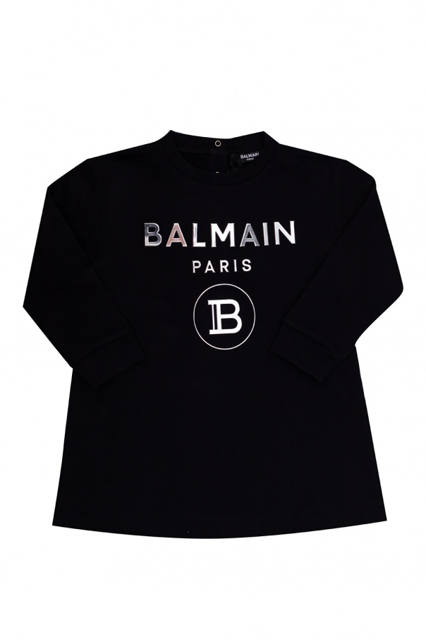 Balmain Kids con balmain 3D logo-print T-shirt