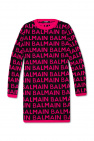 balmain button embellished fitted dress item