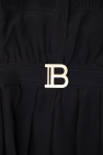 Balmain Kids BLACK Silk dress