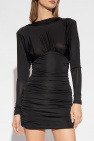 Saint Laurent BLACK Gathered dress