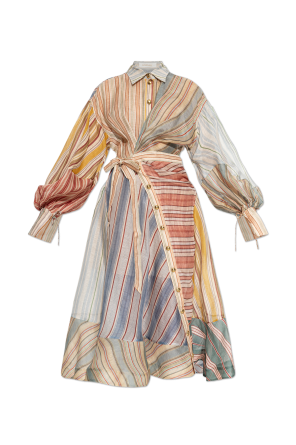 Striped pattern dress