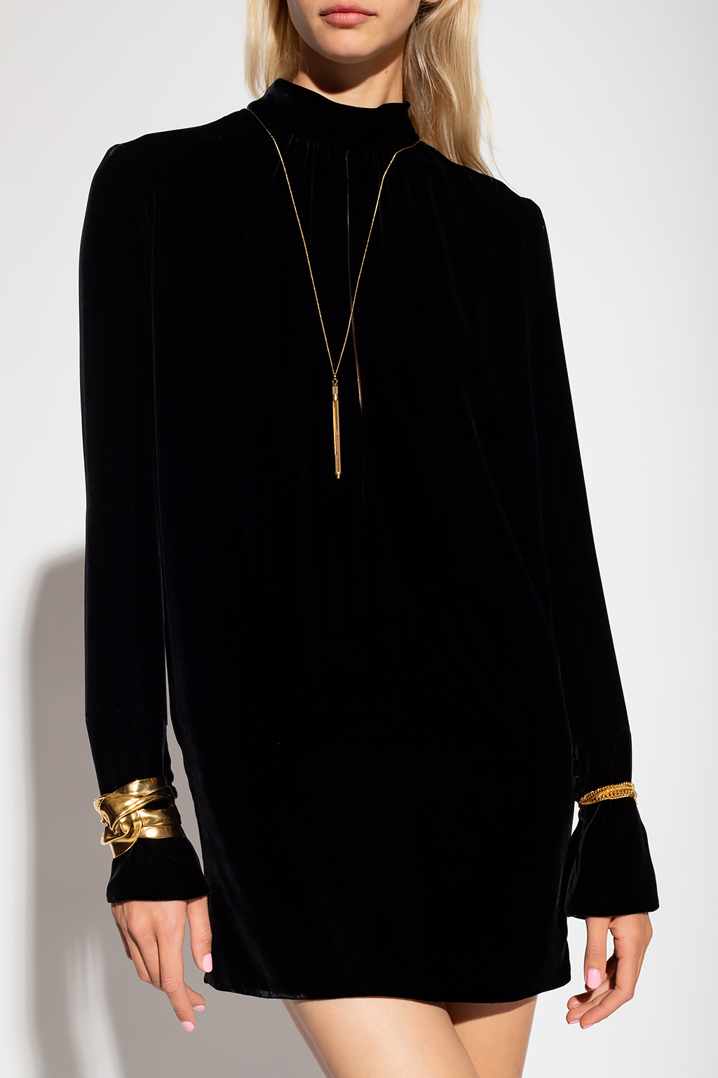 Saint Laurent Velvet dress