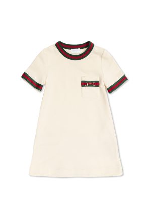 Cotton dress with pocket