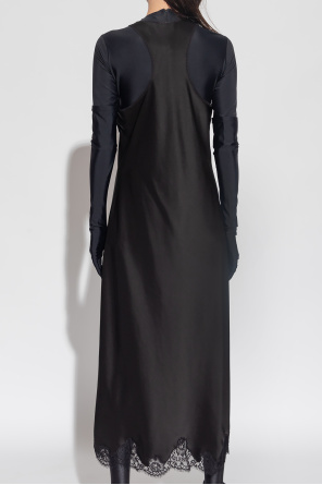 Balenciaga Lace-trimmed dress