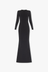 Balenciaga BLACK Fitted maxi dress