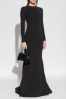 Balenciaga BLACK Fitted maxi dress