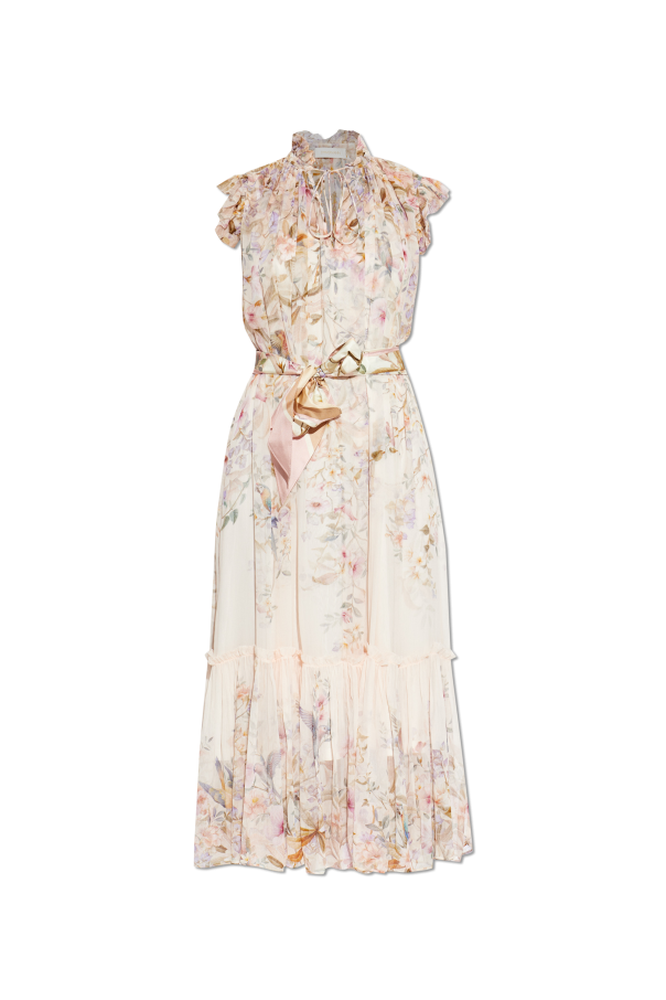 Dress with floral motif od Zimmermann