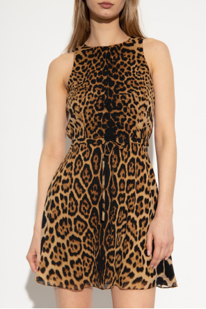 Saint Laurent Dress with animal motif