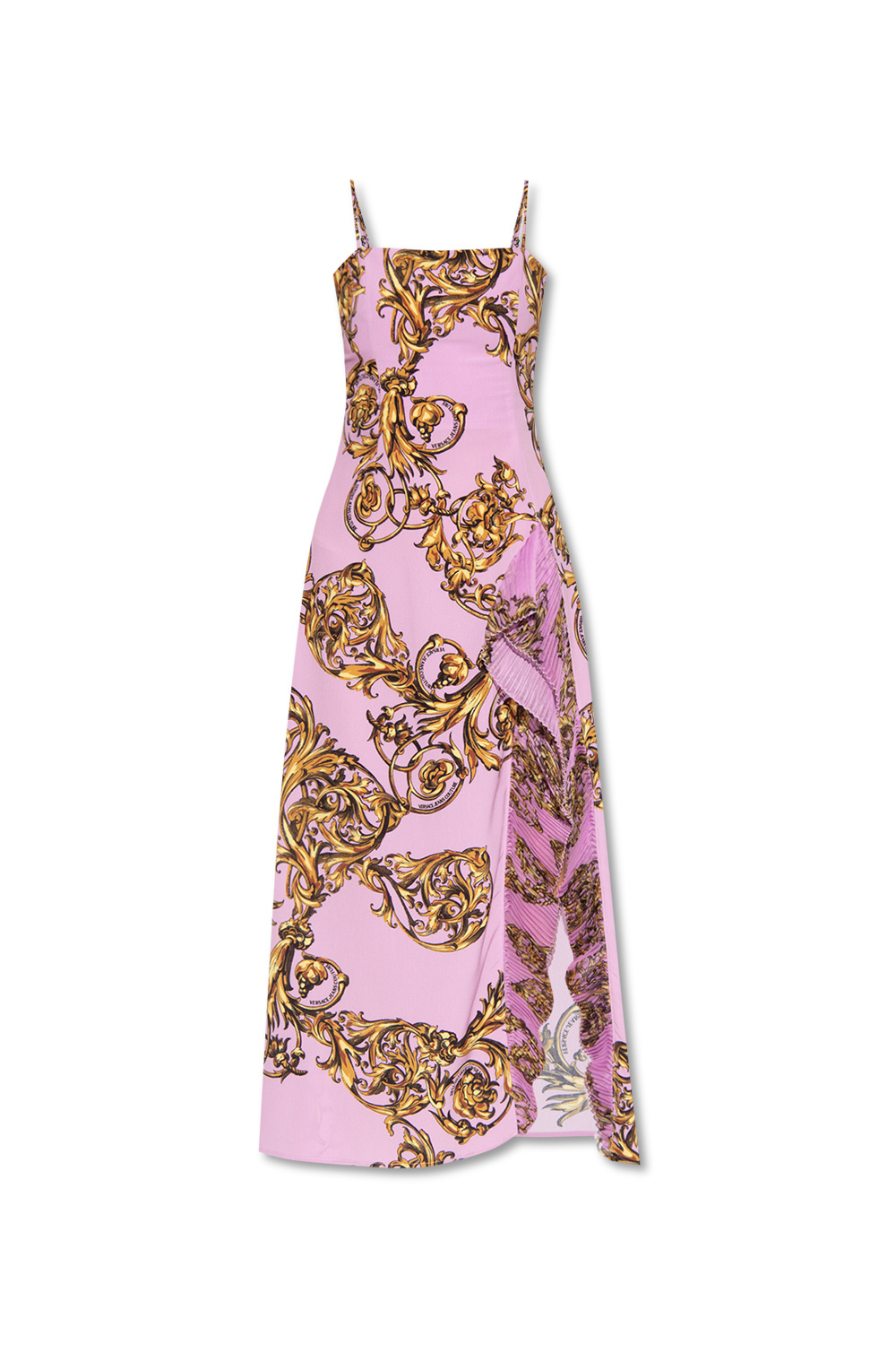 Versace Jeans Couture dress crown-print with Regalia Baroque motif