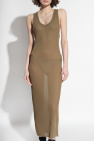 Saint Laurent GREEN Sleeveless dress