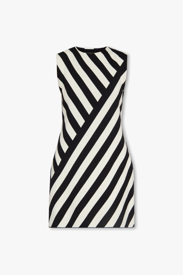 gucci monogramm Striped dress