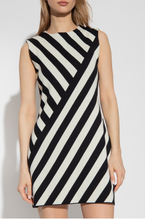 gucci monogramm Striped dress