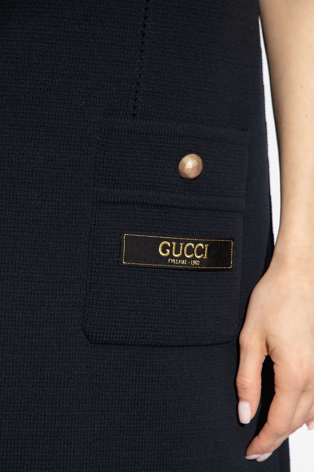 Gucci Wool sleeveless dress