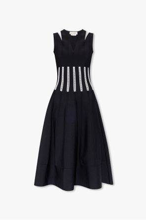 Sleeveless dress od Alexander McQueen