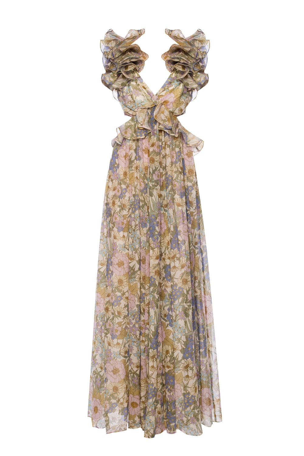 Multicolour Floral print dress Zimmermann - Vitkac Canada