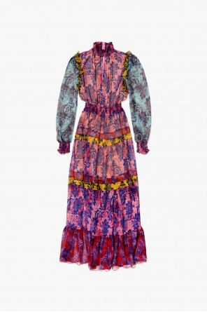 Dress with floral motif od best flared leggings yoga pants trend tiktok lululemon nike live the process