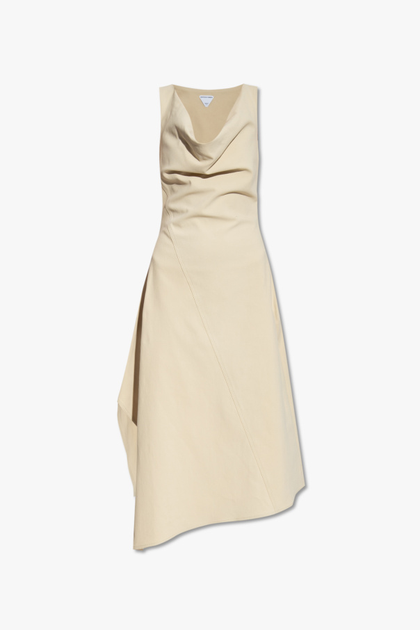 Bottega Veneta Asymmetric sleeveless dress