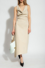 Bottega Veneta Asymmetric sleeveless dress