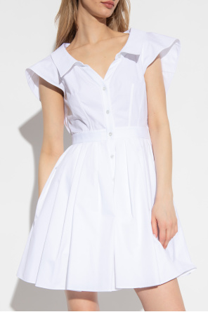 Alexander McQueen Cotton mini dress