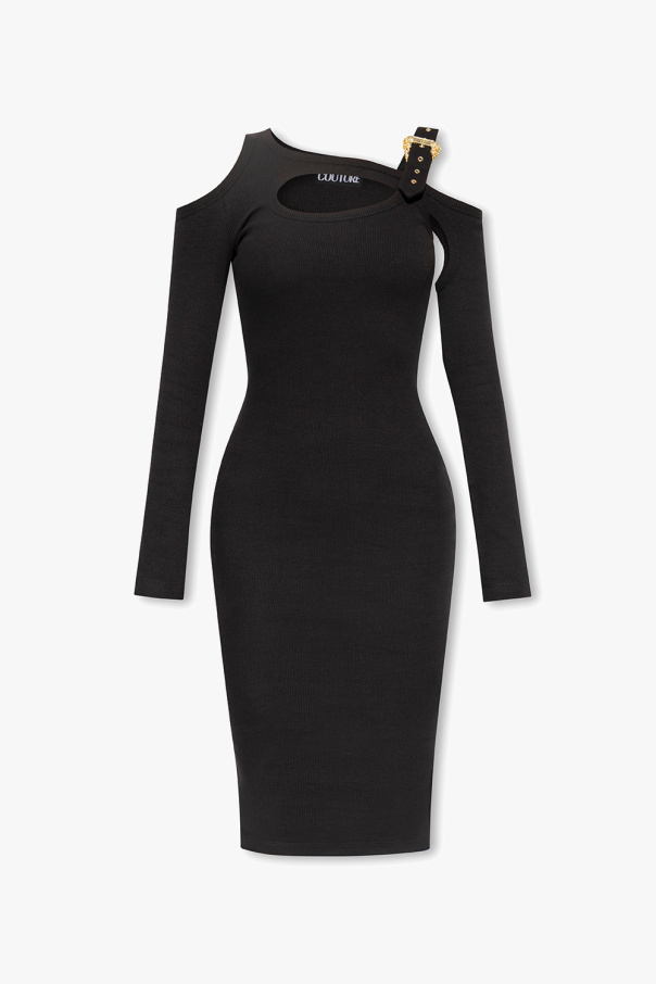 Versace Jeans Couture Ribbed Volley dress
