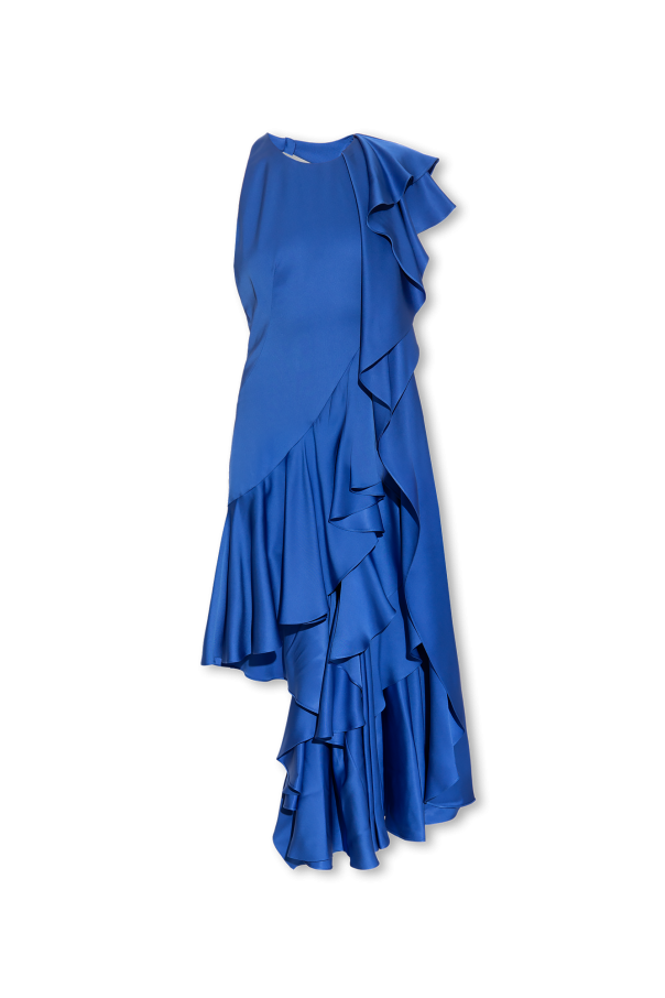Silk dress od Alexander McQueen