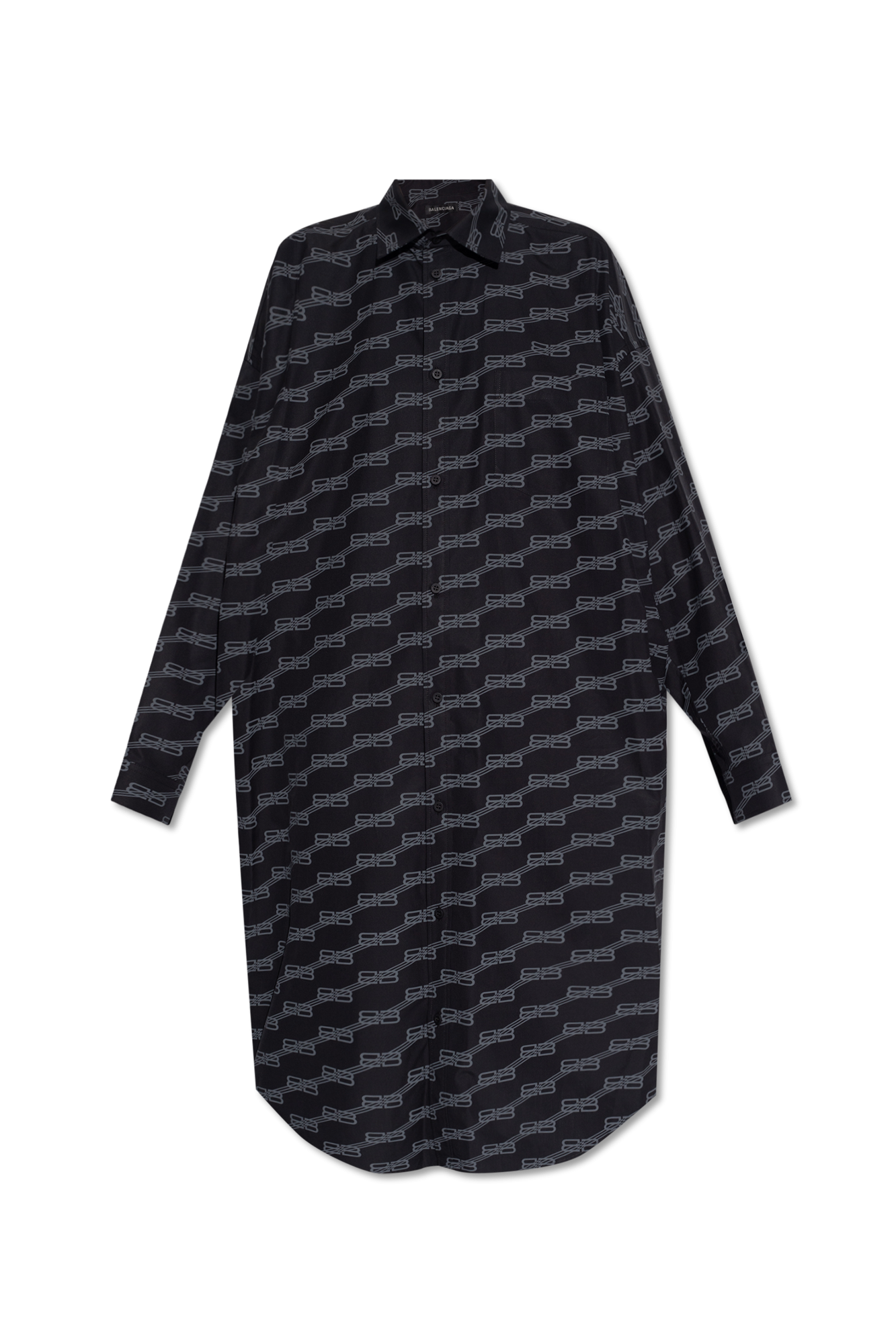 Black Monogrammed dress Balenciaga - Vitkac GB
