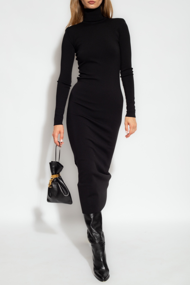 Saint Laurent Wool turtleneck dress
