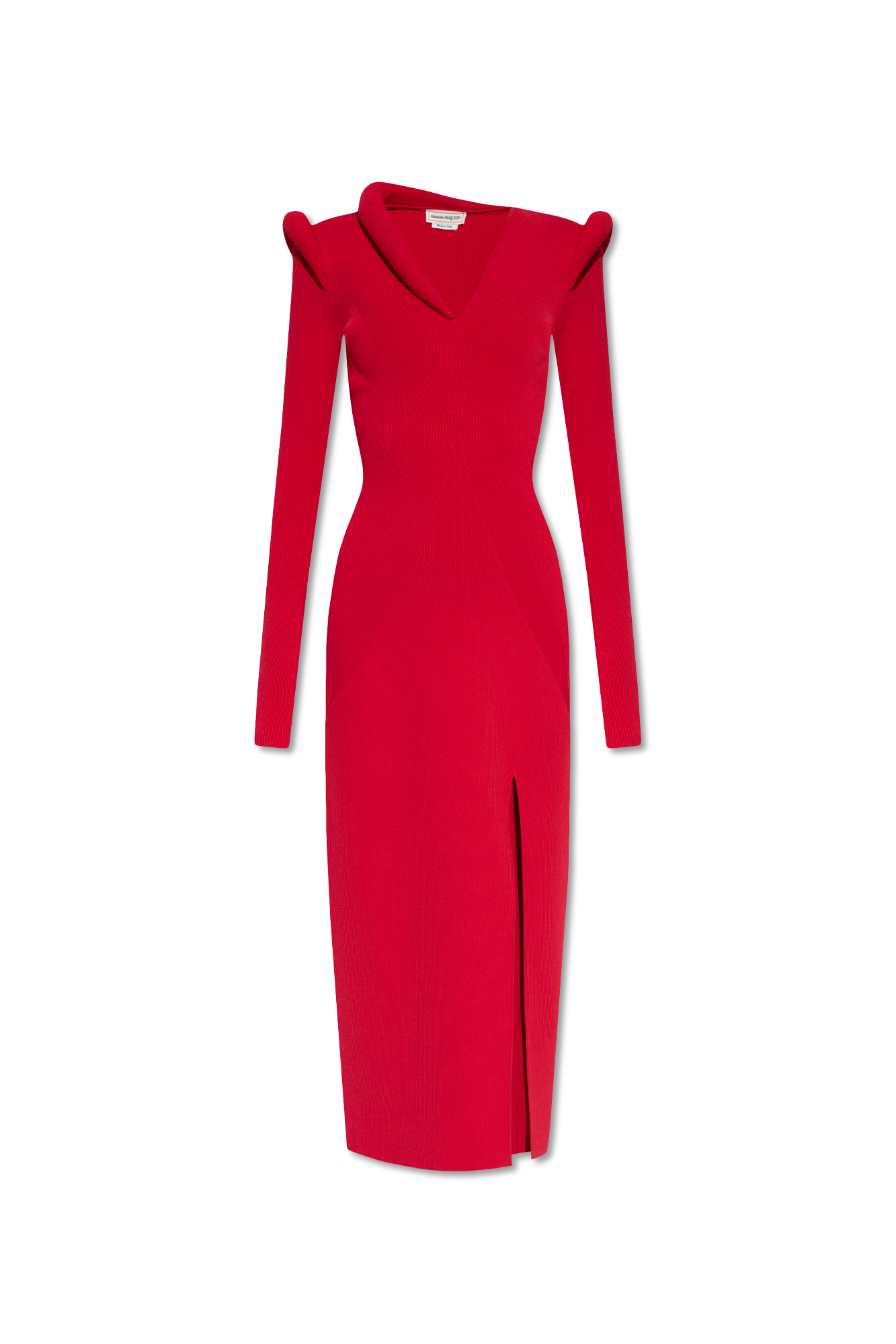 Alexander McQueen Ribbed dress