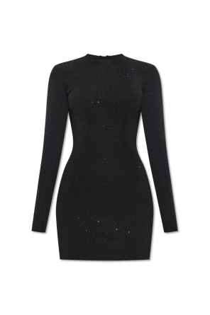 Dress with sparkling crystals
