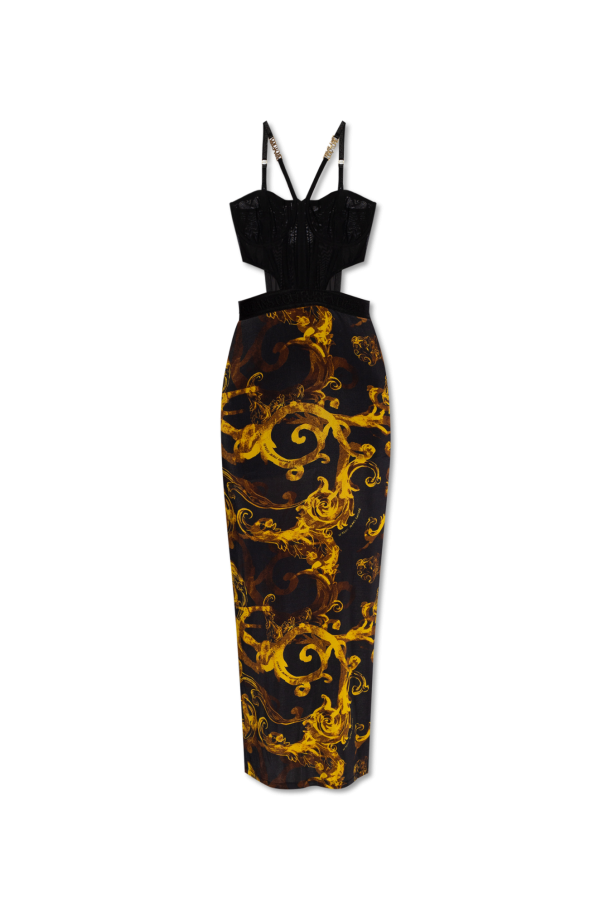 Versace Jeans Couture Panelled dress