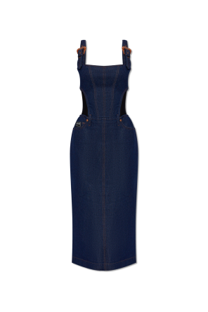 Denim slip dress od Versace Jeans Couture