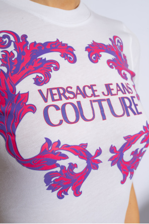 Versace Jeans Couture Sukienka z nadrukiem