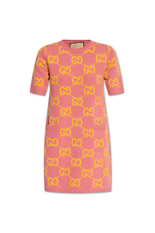 Wool dress with monogram od Gucci