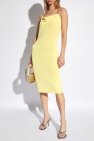 Bottega Veneta YELLOW Halterneck dress