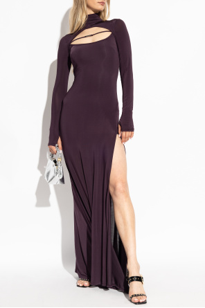 Sukienka z wycięciem od Versace Jeans Couture