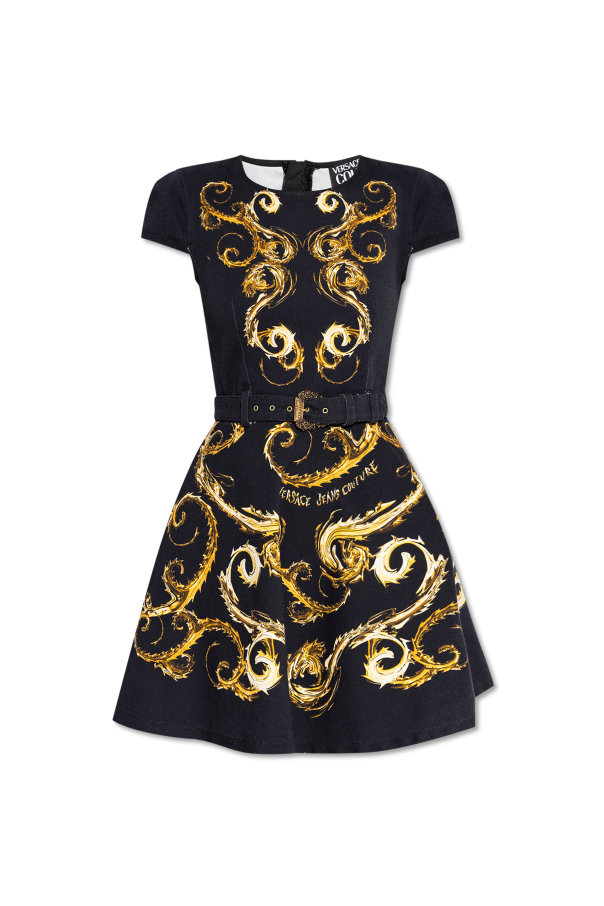 Versace Jeans Couture Versace Jeans Couture dress with a pattern