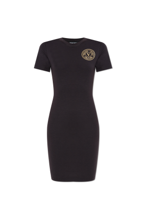 Dress with logo