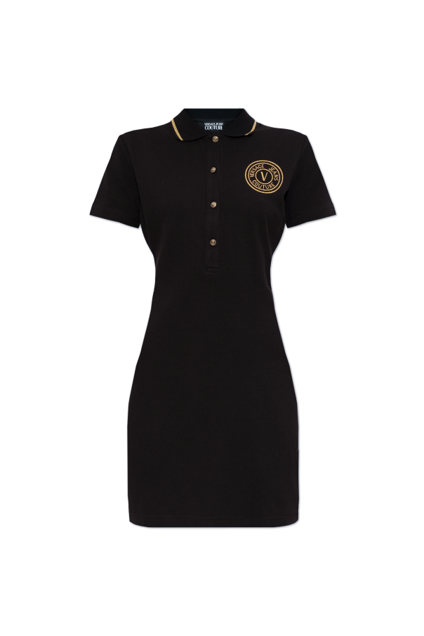 Versace Jeans Couture Dress with embroidered logo