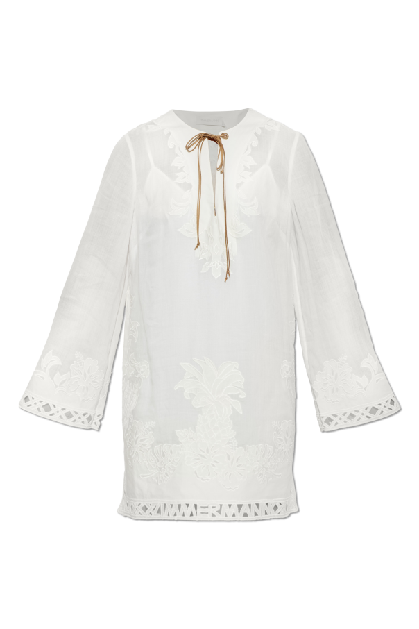 Dress with openwork pattern od Zimmermann
