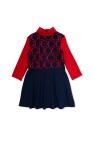 Gucci Kids NAVY BLUE Hooded dress