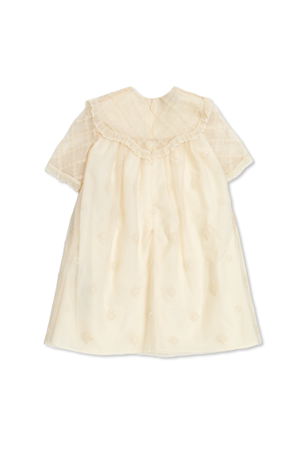 Gucci Kids Koronkowa sukienka