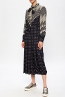 Tory Burch Patterned dress with long sleeves