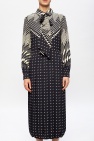 Tory Burch Patterned dress with long sleeves