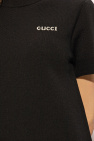 Gucci BLACK Dress with logo