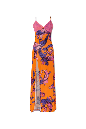 Dress with front slit